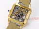  Clone Cartier Santos Dumont Skeleton Yellow Gold Black Strap Micro Rotor (9)_th.jpg